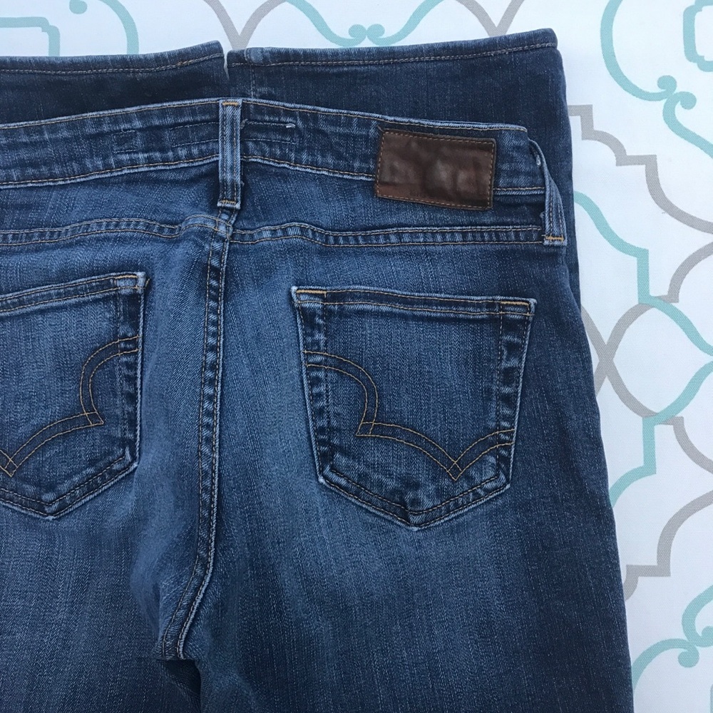 💙👖BIG STAR!! DARK WASH!!👖💙28 5/6 32” AWESOME!! - Picture 3 of 8